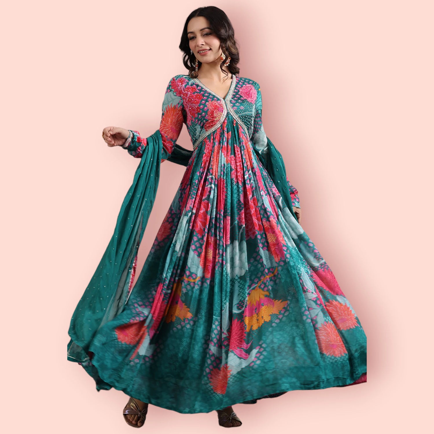 Alia Cut Dress Kurti Suit