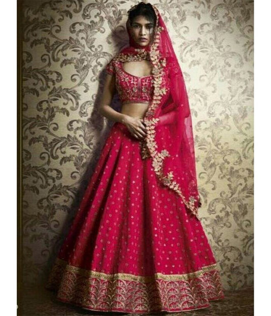 Angel gorgeous embroidered red lehenga