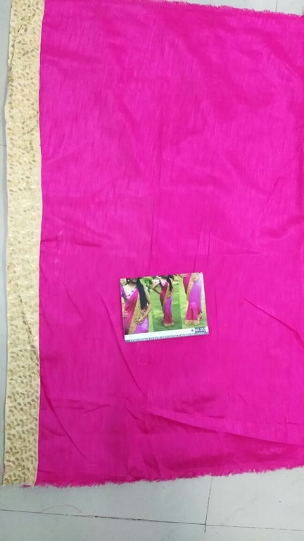 Designer Pink embroidered Wedding Saree