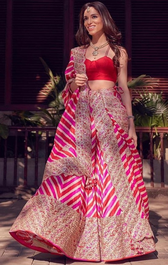 Light Pink Lehenga Choli Mulbury Silk With Heavy Embroidery Sequence Lehenga choli 2024 with Dupatta Indian pakistan Lehenga choli Bridal choli