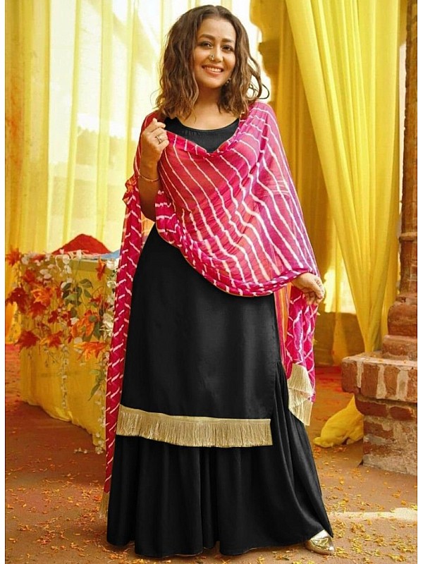 Black Designer Party Wear Net Salwar Suit – Fashionfy