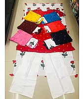 GT Rayon cotton casual kurti with printed dupatta