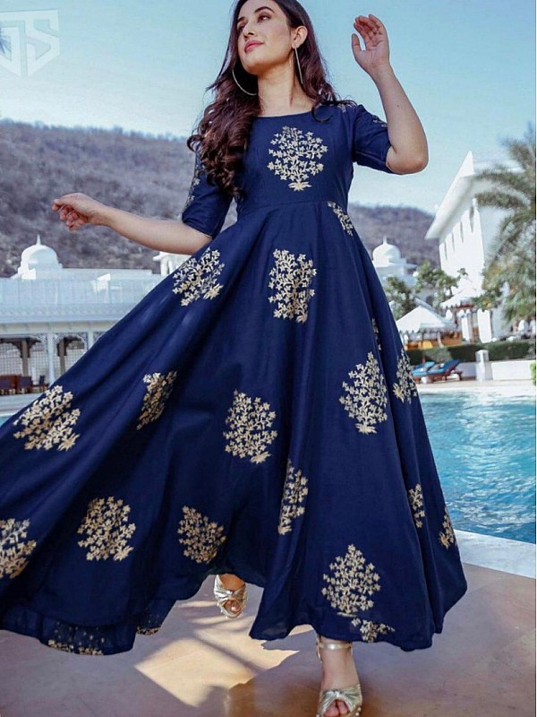 Buy Cotton Gown Online In India - Etsy India