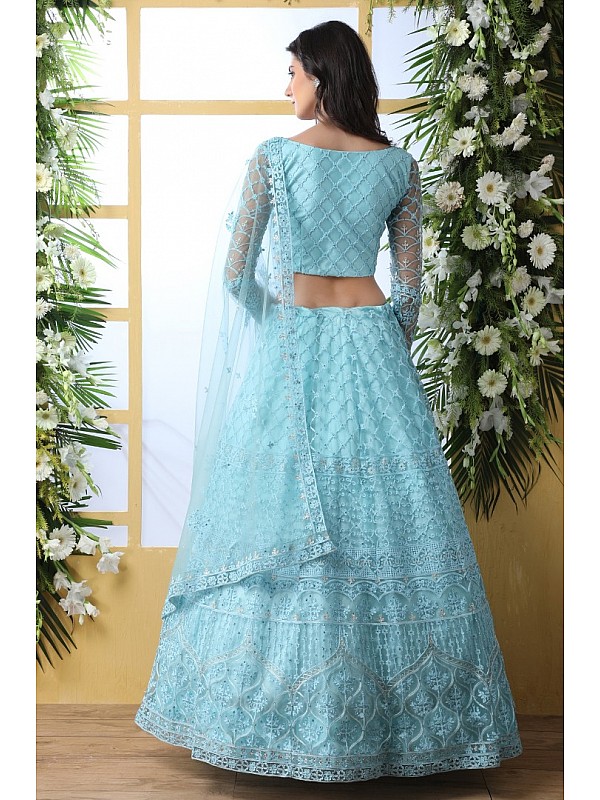 Buy Sky Blue Gown Online In India  Etsy India
