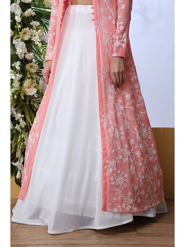 Yankita Kapoor Peach Colour Lehenga Design Buy Online 2023