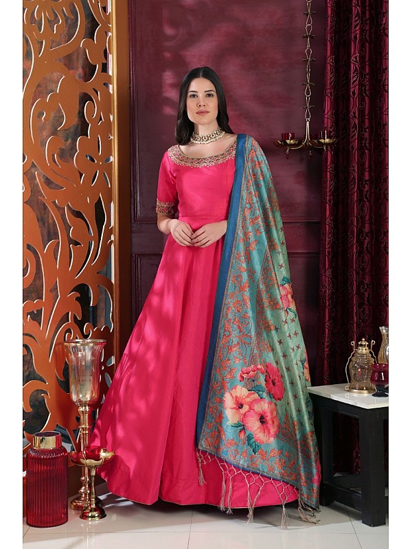 For orders call 9515680282  Gown party wear Dress neck designs Indian gowns  dresses
