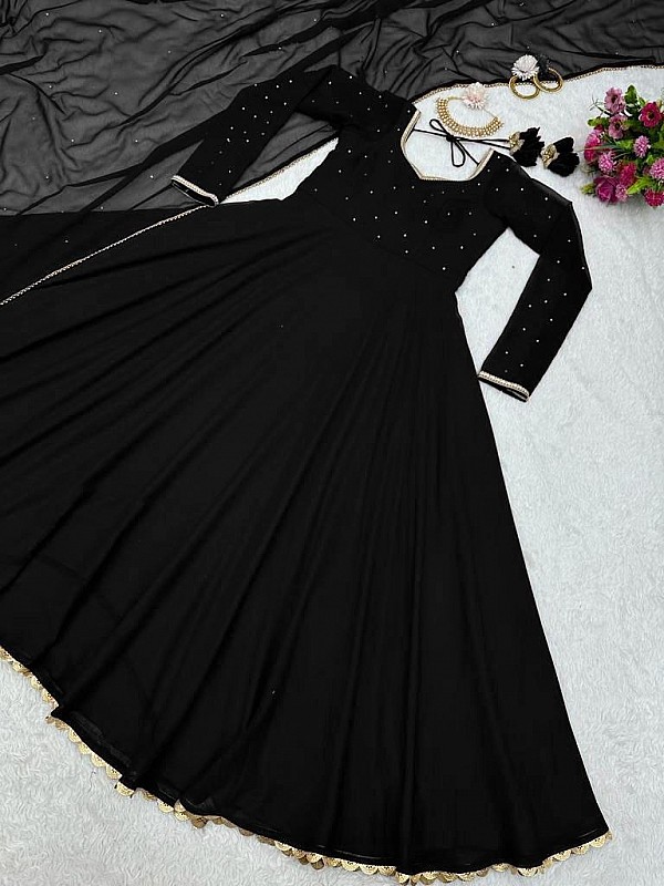 Black Velvet Long Sleeve Aso Ebi Luxury Evening Dresses For Women 2024 High  Neck Wedding Party Dress Muslim Silver Beaded Corset - AliExpress