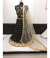 Fabulous banglori silk embroidered wedding lehenga