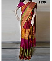 Beautiful Multicolor Printed Ceremonial Saree