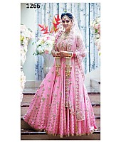 Beautiful Pink embroidered Wedding lehenga
