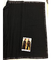 Bollywood style partywear black saree