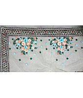 Designer bollywood style embroidered saree