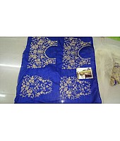 Mahaveer designer embroidered wedding saree
