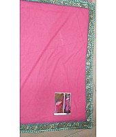 Mahaveer gorgeous partywear pink saree