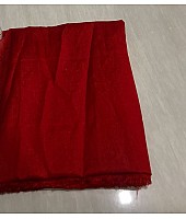 Mouni roy Red Georgette partywear saree