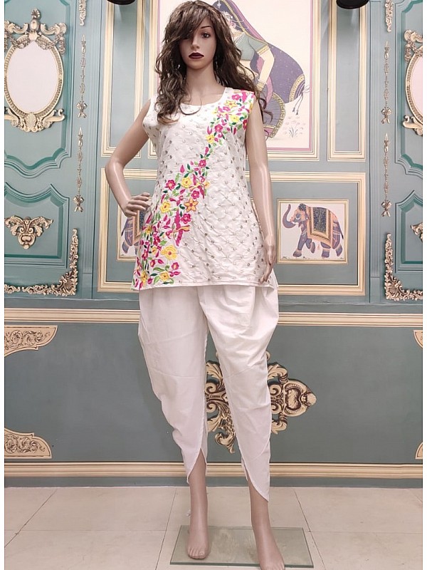 Buy Kurti With Dhoti Online In India - Etsy India