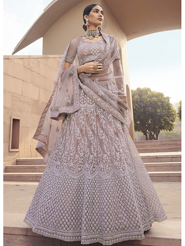 Nakkashi Semi-Stitched Bridal Lehenga Choli at Rs 6431 in Surat | ID:  20453277348