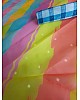 Multicolour organza with mulberry digital printed saree