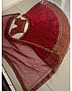 Red phantom silk sequence embroidered work lehenga choli