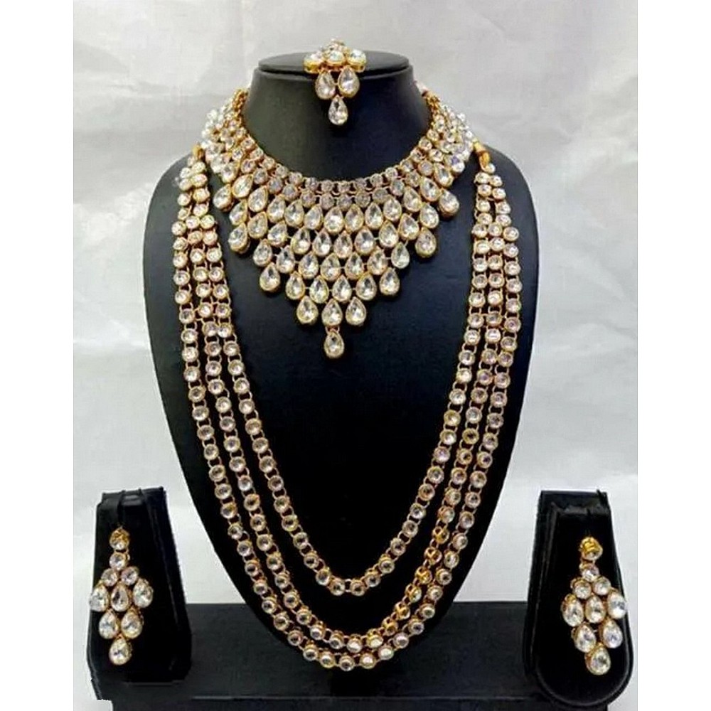 Alloy Gold Plated Jewellery Set