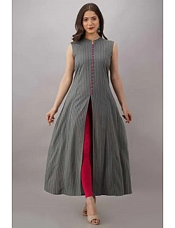 Laxmipati Muslin Slate Grey Straight Cut Kurti With Embroidery Butti –  Laxmipati Sarees | Sale