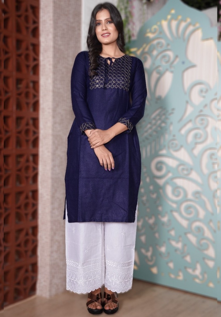 Best Designer Kurti with Perfect Color Combination  Makeup Review And  Beauty Blog