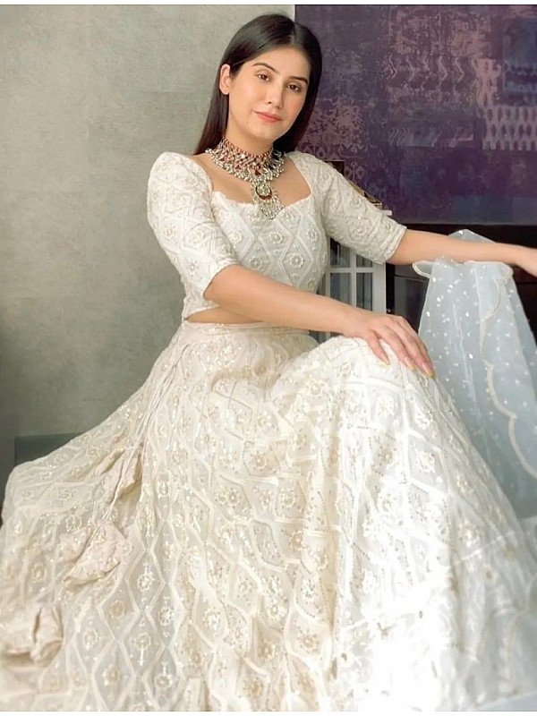 Elegant White Lehenga Choli for Wedding Party Online 2021 – Nameera by  Farooq-hoanganhbinhduong.edu.vn
