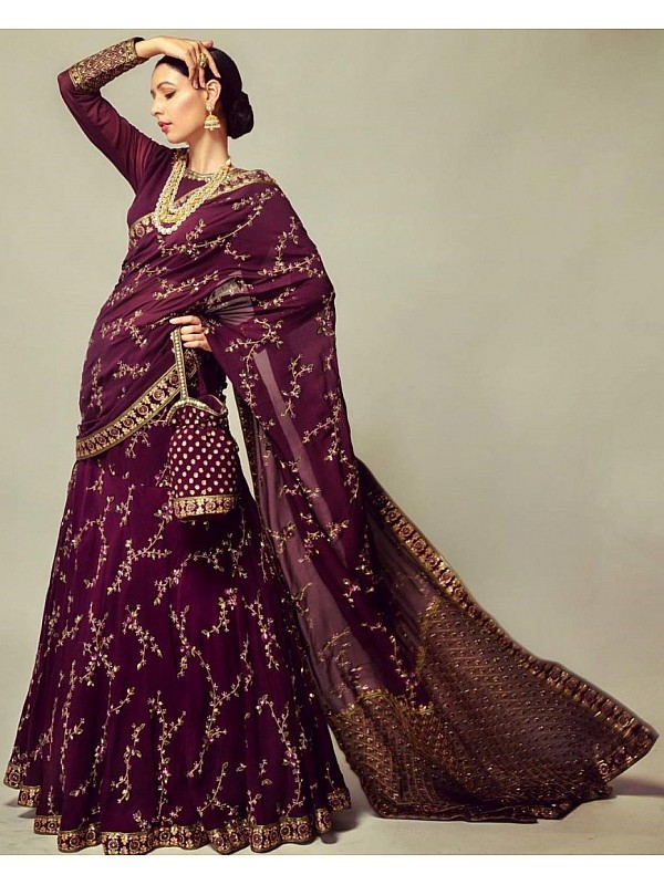 40 Elegant Half Saree Lehenga Designs For The South Indian Brides! | Golden blouse  designs, Half saree designs, Unique blouse designs