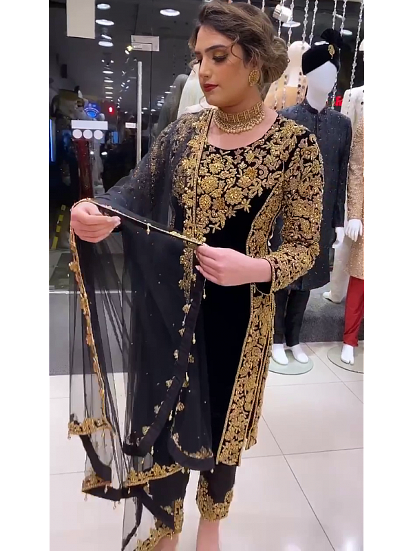 Buy Black Salwar Kameez Suit Punjabi Patiala Silk Red Dupatta Custom  Stitched for Girls and Women Designer Suit Made to Measure Suits Online in  India - Etsy