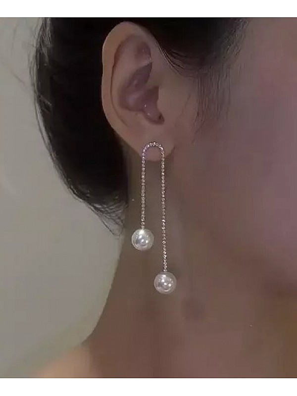 Pear Diamond Drop Earrings-sgquangbinhtourist.com.vn