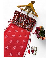 Red stylish indowestern fancy kurti