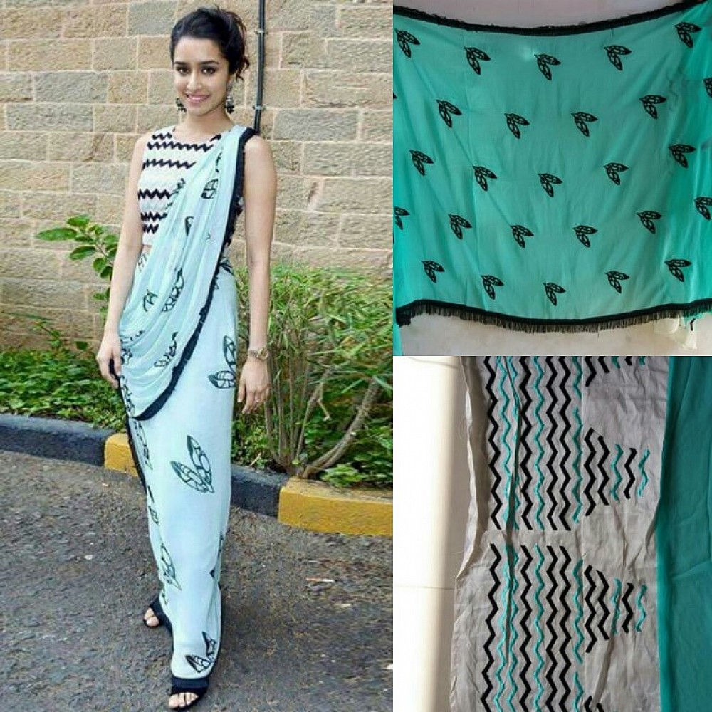 Stylist bollywood style saree