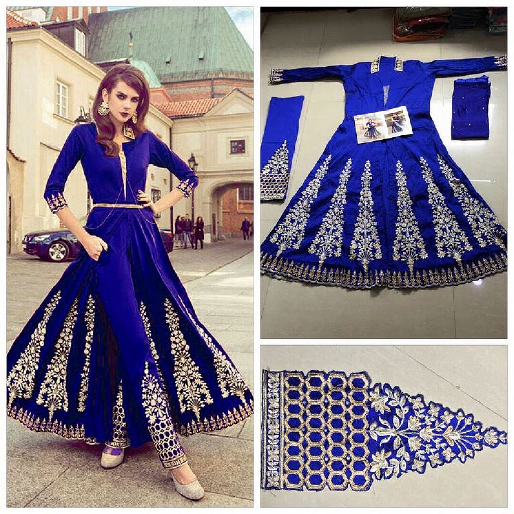Stylist embroidered Wedding Anarkali Suit